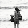 In the sea