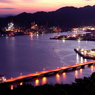 五台山から湾を望む