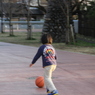 子供とボール