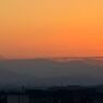 富士と夕日
