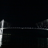 新湊大橋ライトアップの全景
