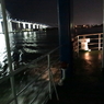 展望デッキからの新湊大橋