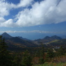 横手山麓からの眺め