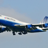ユナイテッド航空B747-400（旧塗装）