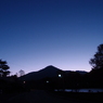 漆黒の蓼科山