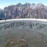 蝶ヶ岳から見る穂高岳