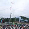 龍勢祭りの会場