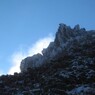 日光白根山冠雪