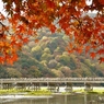 京都　嵐山　渡月橋