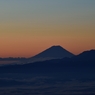 北穂高山頂からの富士山