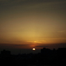 本日の夕焼け