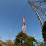 鉄塔のある小さな公園