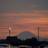 山の見える街