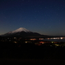 富士山とふたご座流星群