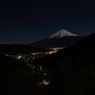 御坂峠の富士見橋からの富士山