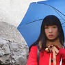 聖堂に続く石壁