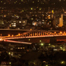 長良川に掛かる忠節橋の夜景
