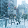 ある雪の日の秋葉原(UDXから駅を見下ろす2)