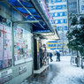 ある雪の日の秋葉原(ドンキ横)