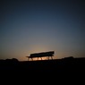 夕暮れベンチ