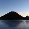 早朝の榛名山