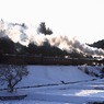 真岡鉄道　雪景色