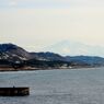 Mount Chokai to see from the sea