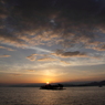 宍道湖の夕日