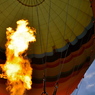 The fire
