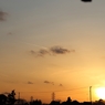 横浜の夕焼け