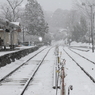 冬の駅