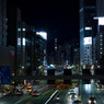 夜の新橋・東京