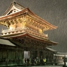 冬　夜の祈り　国宝・瑞龍寺１６　大見得