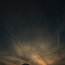 富士山と夕景