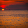 海に滴る太陽