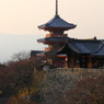 清水寺、三重塔