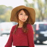 女優帽？