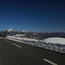 ビーナスラインから見る蓼科山と八ヶ岳