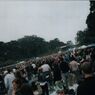 in a crowd