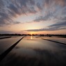 今日の夕日