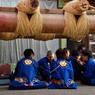 祭りの若者