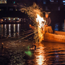 長良川の篝火
