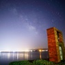5月8日穴道湖喫茶珈琲館前