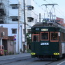 チン電・帝塚山を走る（13・05・04モ162号車・帝塚山4～3丁目間）