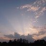 夕暮れ