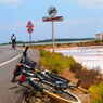 自転車のある風景　スペイン・フォルメンテーラ島