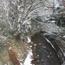 雪の川