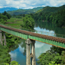 初夏の只見線・新潟県側