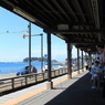 鎌倉高校駅ホーム