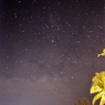 Singaporeの民丹島 星空